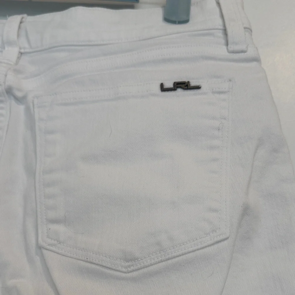 Ralph Lauren Women's Straight Leg White Jeans - Picture 4 of 6